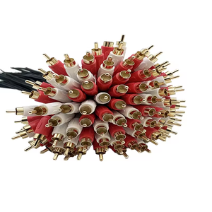 Customized RCA Connector ສາຍວິດີໂອສາຍສາຍ Harness