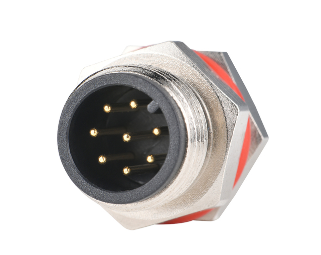 מחברי M12 עמיד למים זכר/נקבה IP67 250V מחברי כבלים לרכב לחיבורי כבל חשמל