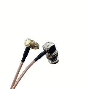Kiunganishi Maalum cha Kuunganisha Wiring BNC Kiume Hadi BNC Kiunganishi cha Kiunganishi cha Antena ya Antena ya Video