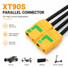 XT90-S Sestava svazku vodičů proti jiskřen&iacute; Samec Z&aacute;strčka 10AWG silikonov&yacute; kabel pro baterii dronu &Uacute;ložiště sol&aacute;rn&iacute; energie RC Hobby